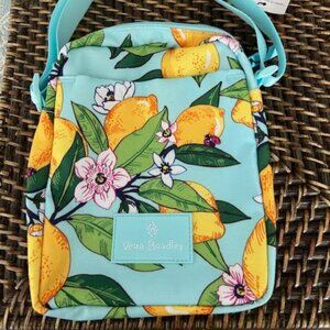Vera Bradley Lighten Up RFID Mini Hipster, Lemon Grove